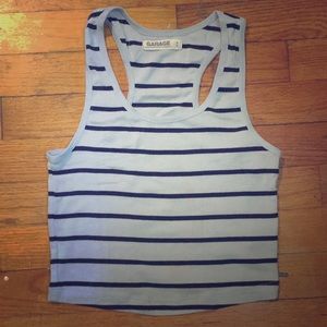 Garage Cropped Tank Top